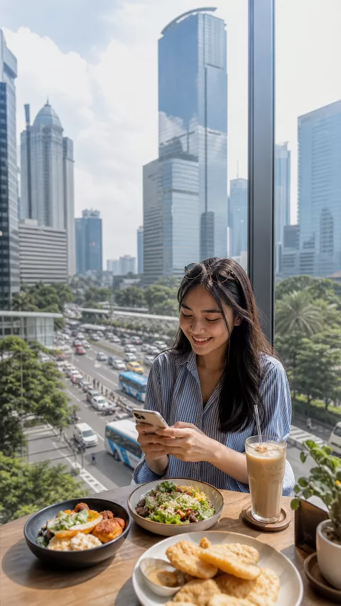 Menikmati Kuliner Unik dan Digitalisasi Gaya Hidup di Jakarta